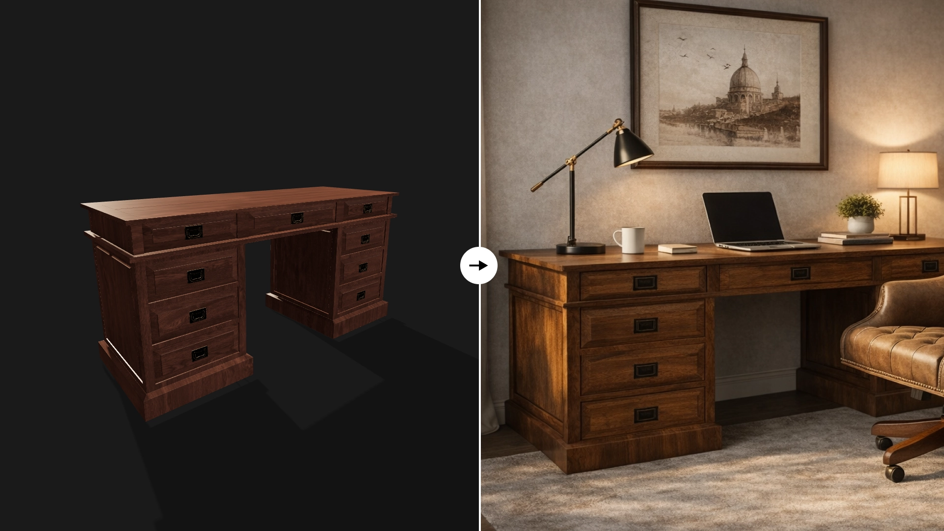 Генерація зображень в меблевих конфігураторах