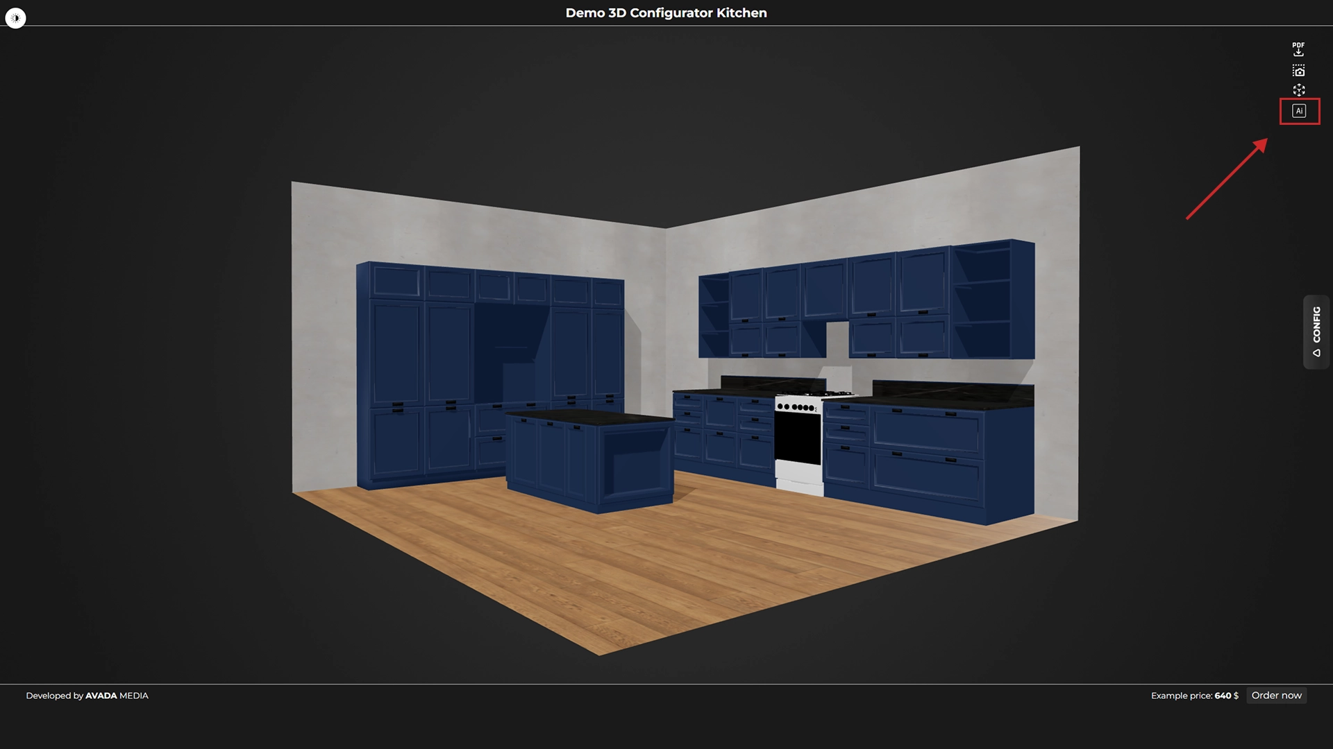 AI асистент для 3D-конфігуратора