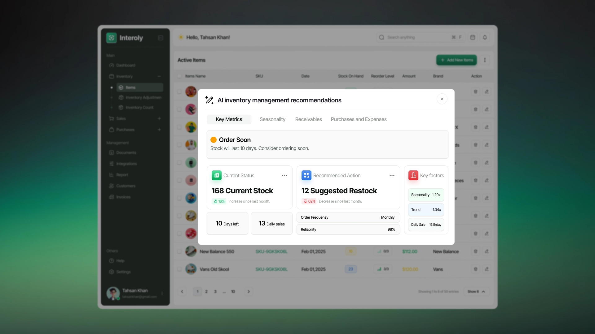 AI для прогнозирования спроса и управления запасами