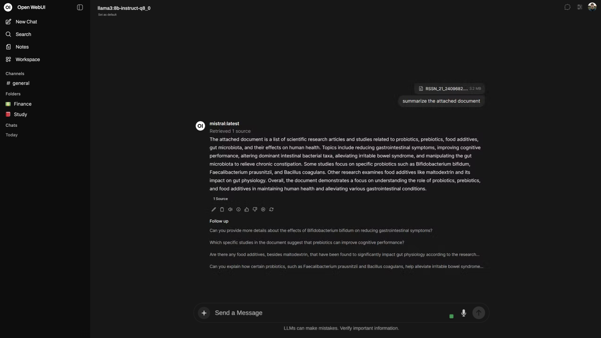 Setting up a local RAG system on a Mac Mini