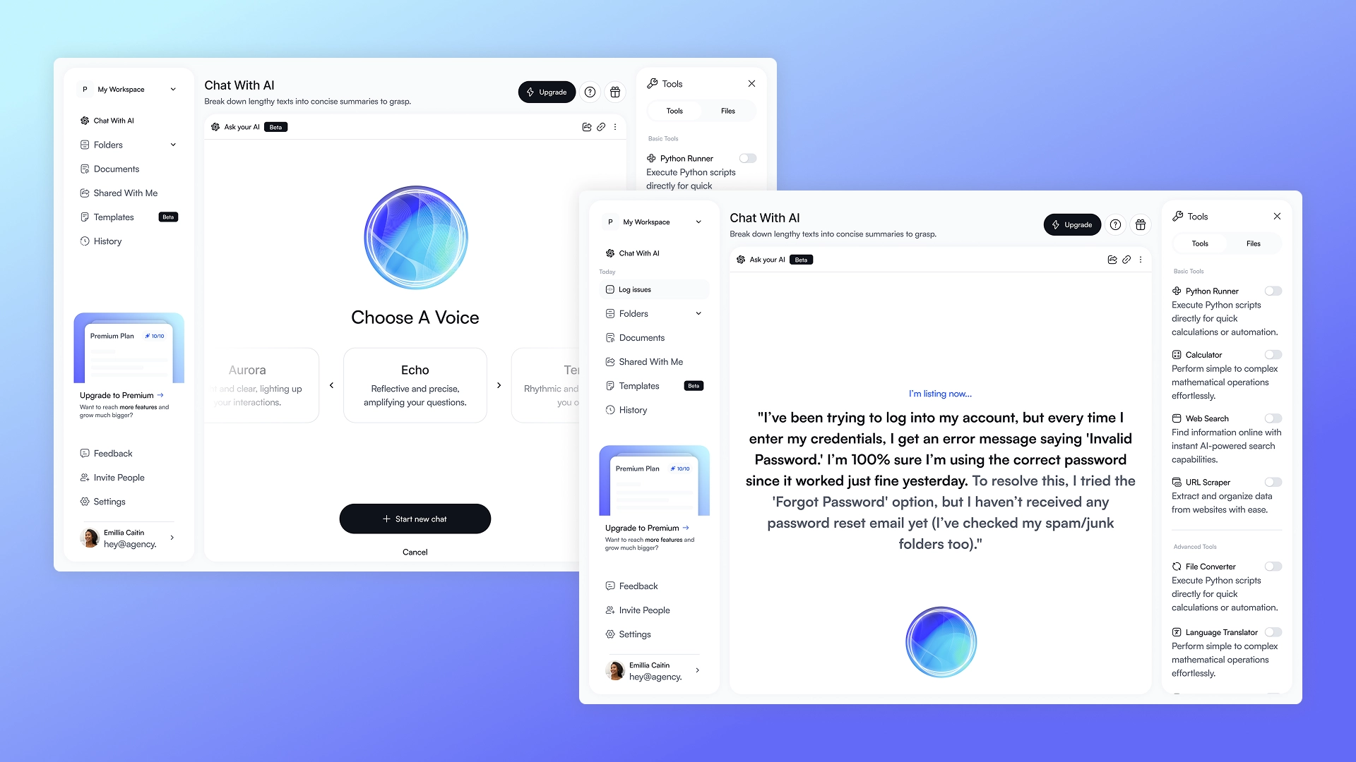 Voice assistant integration