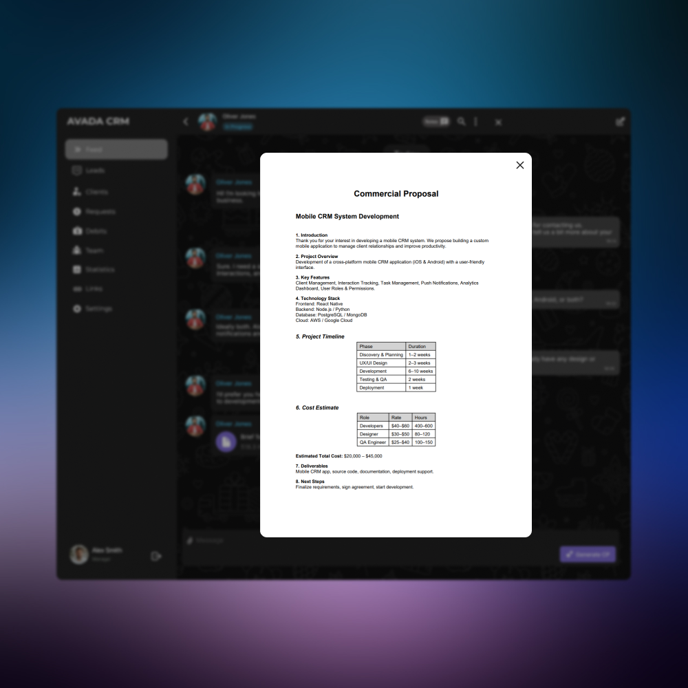 ai-agent-for-project-estimation-and-proposals pr