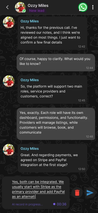 Інтеграція голосового AI-агента з CRM для управління клієнтськими зверненнями