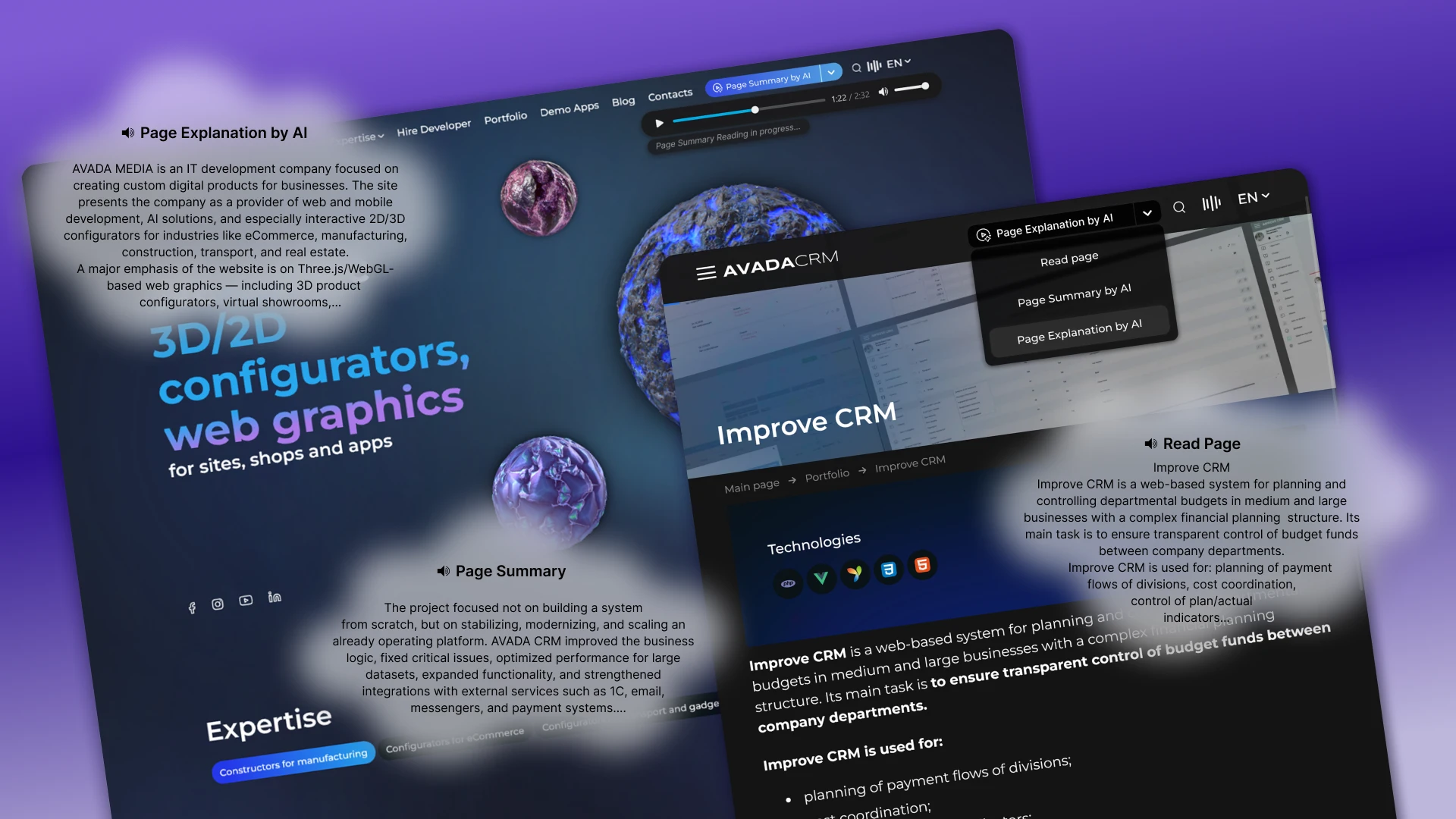 Сценарій роботи AI-аудіоасистента від тексту до голосового відтворення